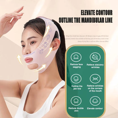 V-Line Face Slimming Mask – Chin & Cheek Lifting Band