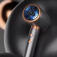 **HOMEFISH 2000W Ionic Salon Hair Dryer – Hot & Cold Air, 5-Speed High Power**