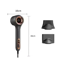 **Kemei 110,000 RPM Ionic Hair Dryer – 1500W Fast-Drying Blow Dryer with Magnetic Nozzle**