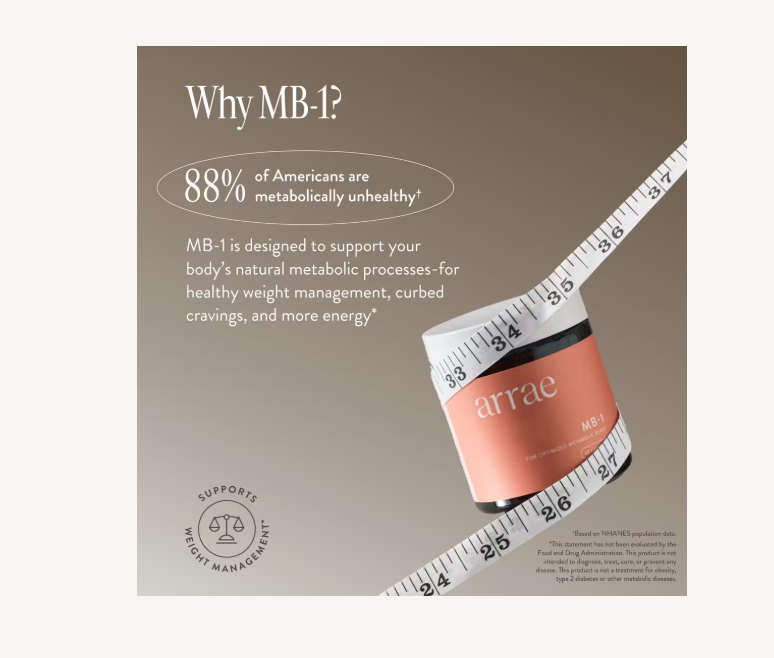 MB-1: Science-Backed Metabolism Support