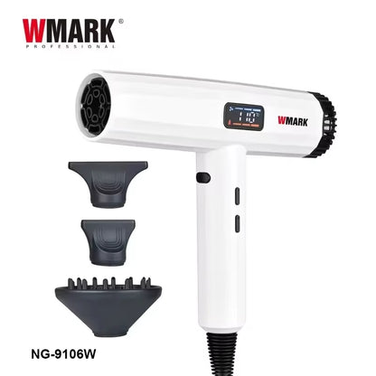 **WMARK NG-9106W Professional Hair Dryer – Hot & Cold Air Blow Dryer**