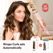 **Bopcal 5-in-1 Hot Air Hair Styler – 1200W Hair Dryer, Curler & Styling Comb**