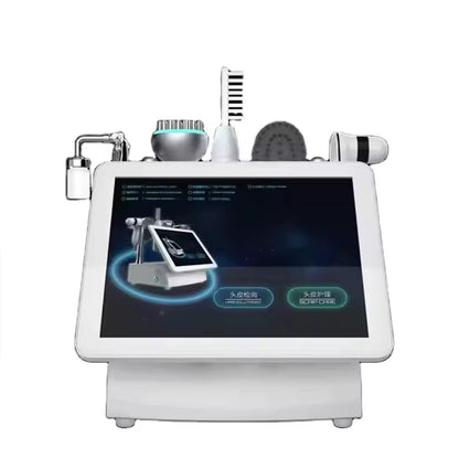 **5-in-1 High-Frequency Scalp Care Device – Hair Follicle Analyzer & Scalp Massager**