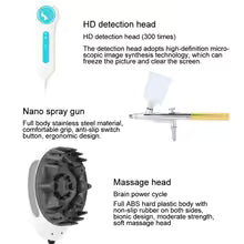 **5-in-1 High-Frequency Scalp Care Device – Hair Follicle Analyzer & Scalp Massager**