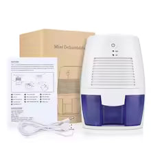 USB Mini Electric Dehumidifier – Silent Air Purifier & Moisture Remover