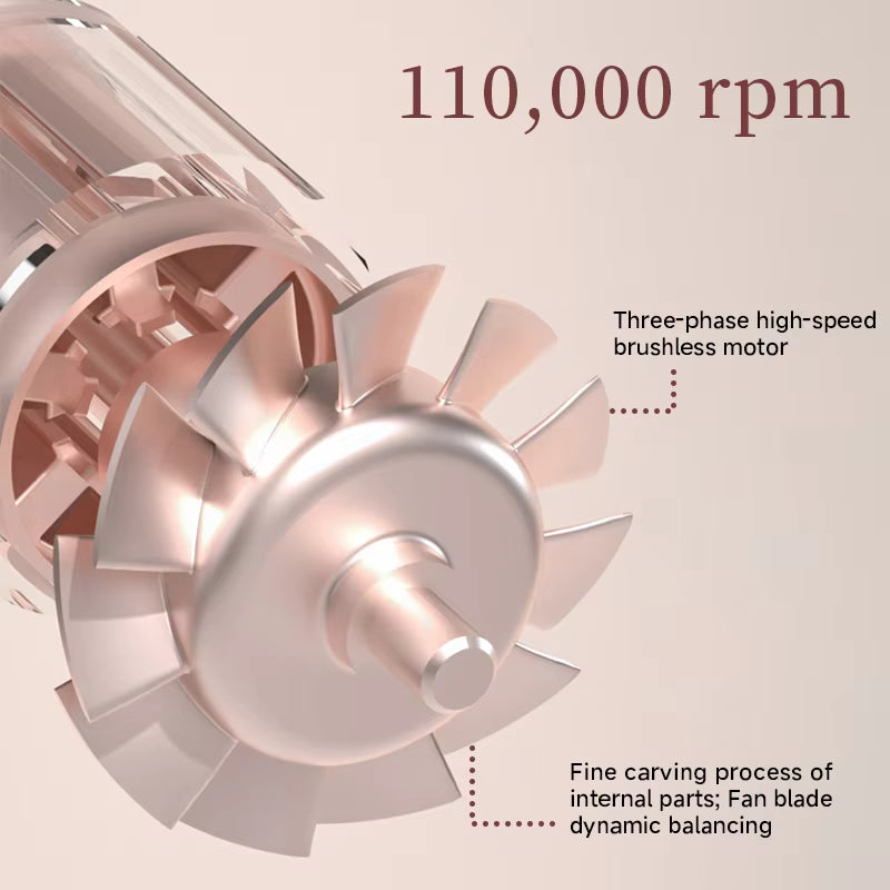 **DOCO High-Speed Hair Dryer – 110,000 RPM, 200M Negative Ions & Lightweight Design**