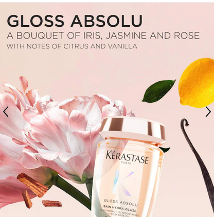 Kérastase Gloss Absolu High-Shine Anti-Frizz Shampoo for Fine to Medium Hair