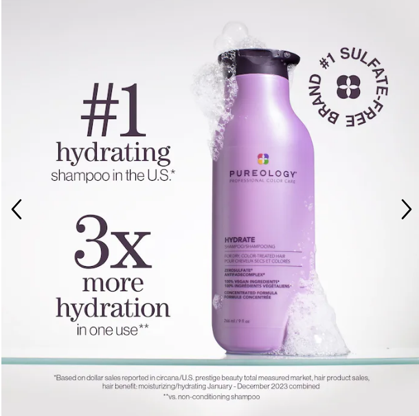 Pureology Hydrate Shampoo for Dry Hair