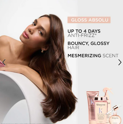 Kérastase Gloss Absolu Anti-Frizz Conditioner for Smooth, High-Shine Hair