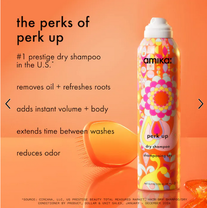 Amika Perk Up Talc-Free Dry Shampoo: Refresh and Revive Your Hair Instantly