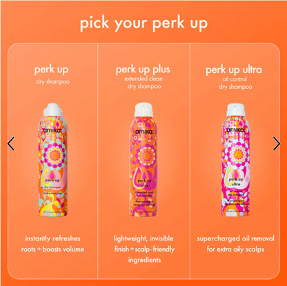Amika Perk Up Talc-Free Dry Shampoo: Refresh and Revive Your Hair Instantly