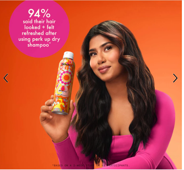 Amika Perk Up Talc-Free Dry Shampoo: Refresh and Revive Your Hair Instantly