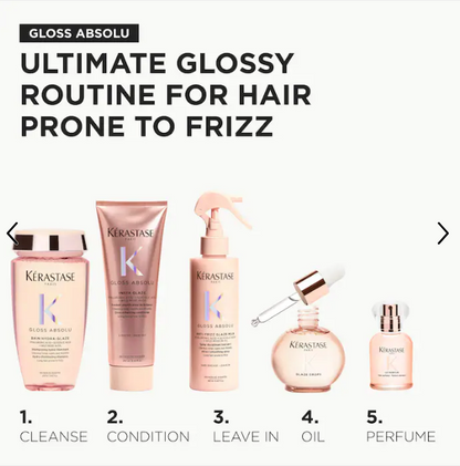Kérastase Gloss Absolu Hair Perfume – Radiant Citrus, Vanilla & Rose Blend