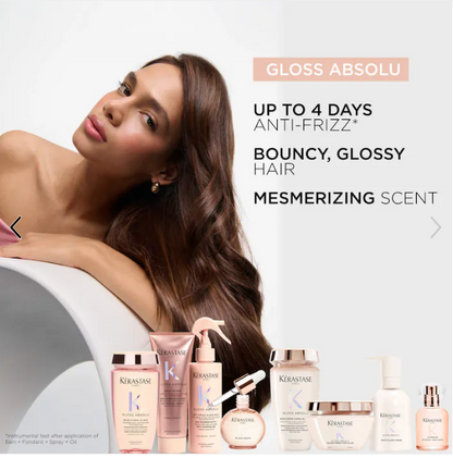 Kérastase Gloss Absolu Hair Perfume – Radiant Citrus, Vanilla & Rose Blend
