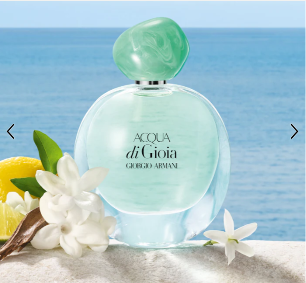Armani Beauty Acqua di Gioia Eau de Parfum with Fresh Lemon & Water Jasmine Notes