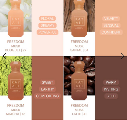 KAYALI Freedom Musk Santal | 34 Eau de Parfum – Musk & Sandalwood