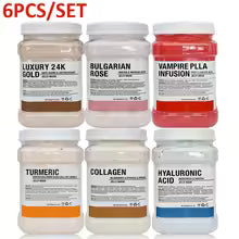 6PCS Professional Jelly Mask Powder for Beauty Salon