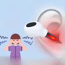 650nm Red Light Ear Care Device – Portable Laser Therapy Instrument