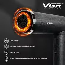 **VGR V-640 HD Professional Hair Dryer – 110,000 RPM Brushless Ionic Salon Blower**