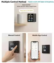 F3 Pro Tuya Zigbee Smart Wall Switch, Alexa Compatible
