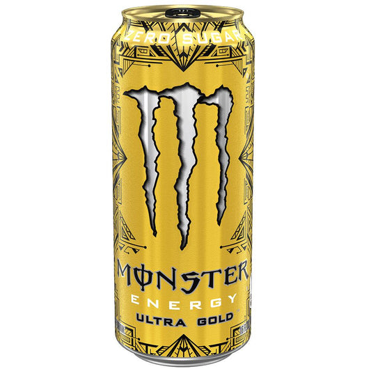 Monster Energy® Ultra Gold Premium Energy Drink, 16 oz Can