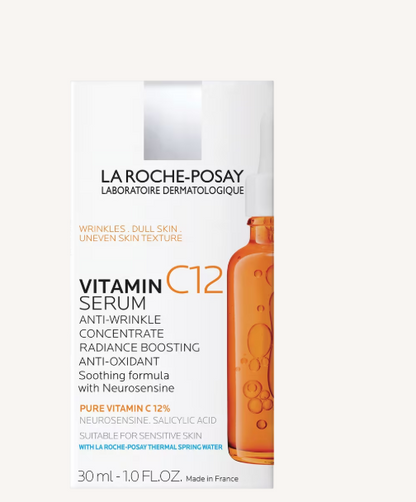 Pure 12% Vitamin C Serum for Wrinkle Reduction and Radiance