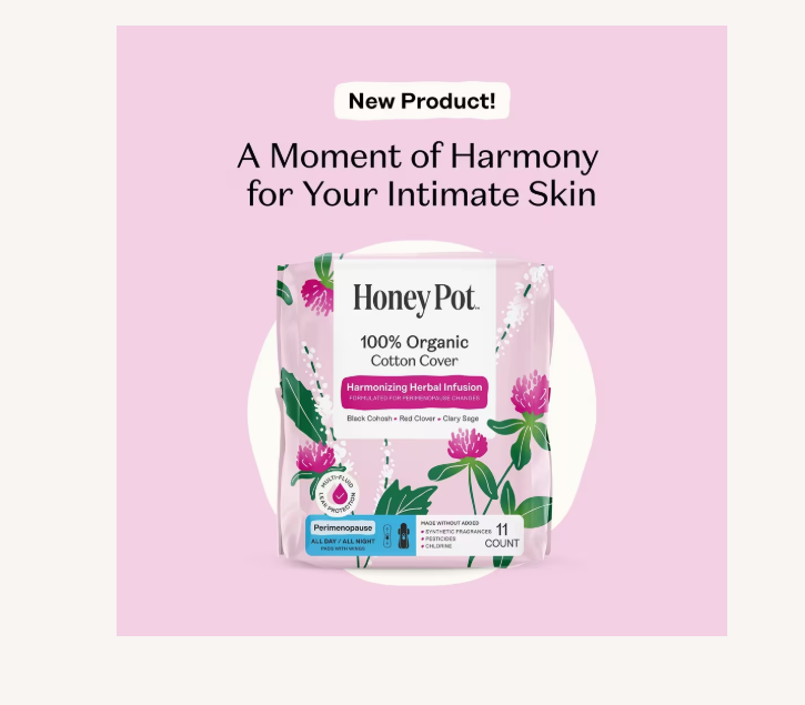 Peri-menopause All Day and Night Pad