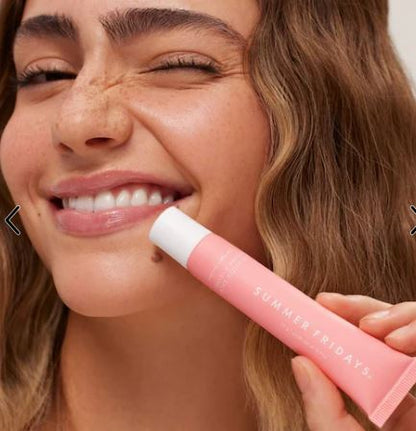Lip Butter Balm Treatment for Hydration + Nourishing Shine