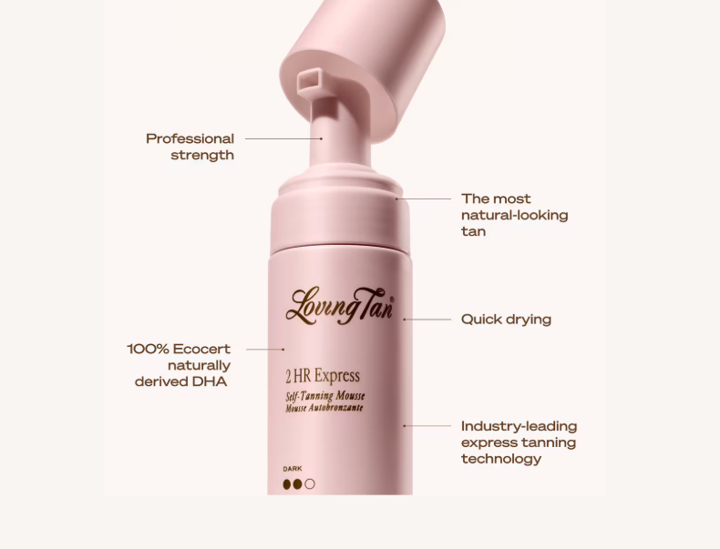 2 HR Express Self-Tanning Mousse Dar