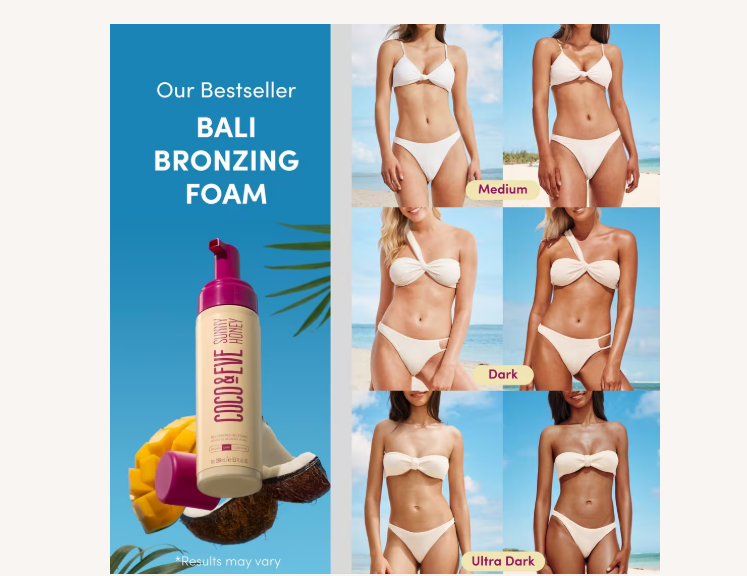 Sunny Honey Bali Bronzing Foam