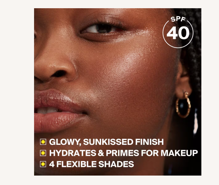 Glowscreen SPF 40 Sunscreen with Hyaluronic Acid + Niacinamide