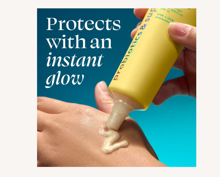 Protect + Glow Daily Sunscreen Gel Broad Spectrum SPF 30