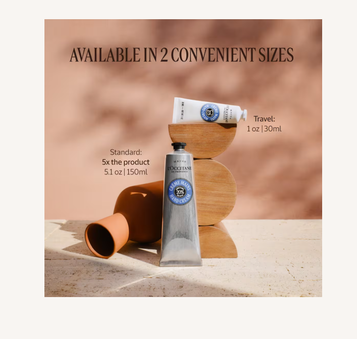 Shea Butter Hand Cream for Dry Skin