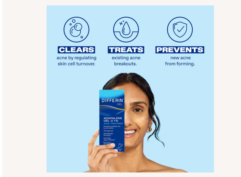 Adapalene 0.1% Acne Treatment Gel