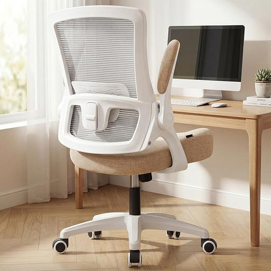 NEO CHAIR High-Back Ergonomic Mesh Office Chair with Flip-Up Arms – Black