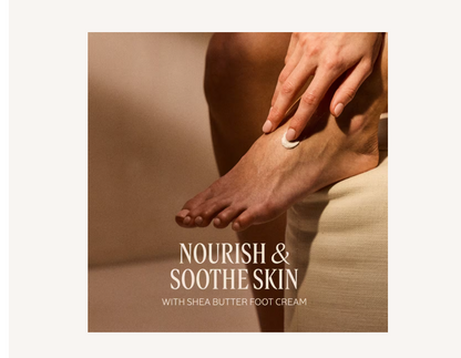 Shea Butter Foot Cream for Dry Skin