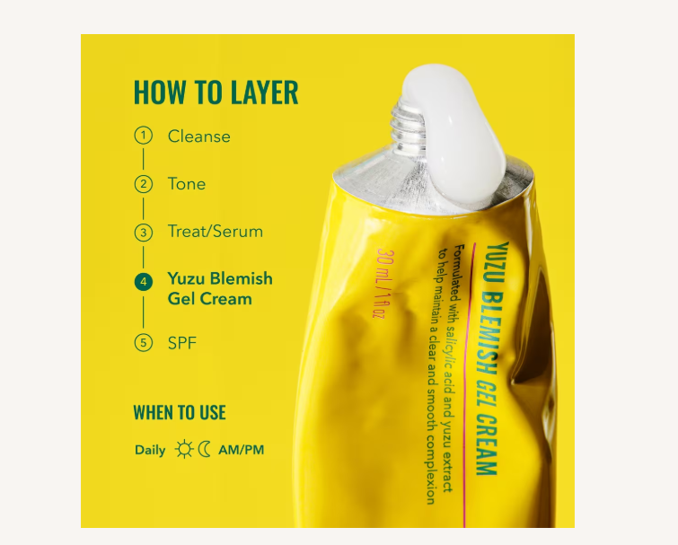 Yuzu Blemish Gel Cream