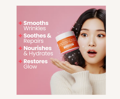 Korean Skin Care Multi-Function All-In-One Anti-Aging Snail Repair Cream