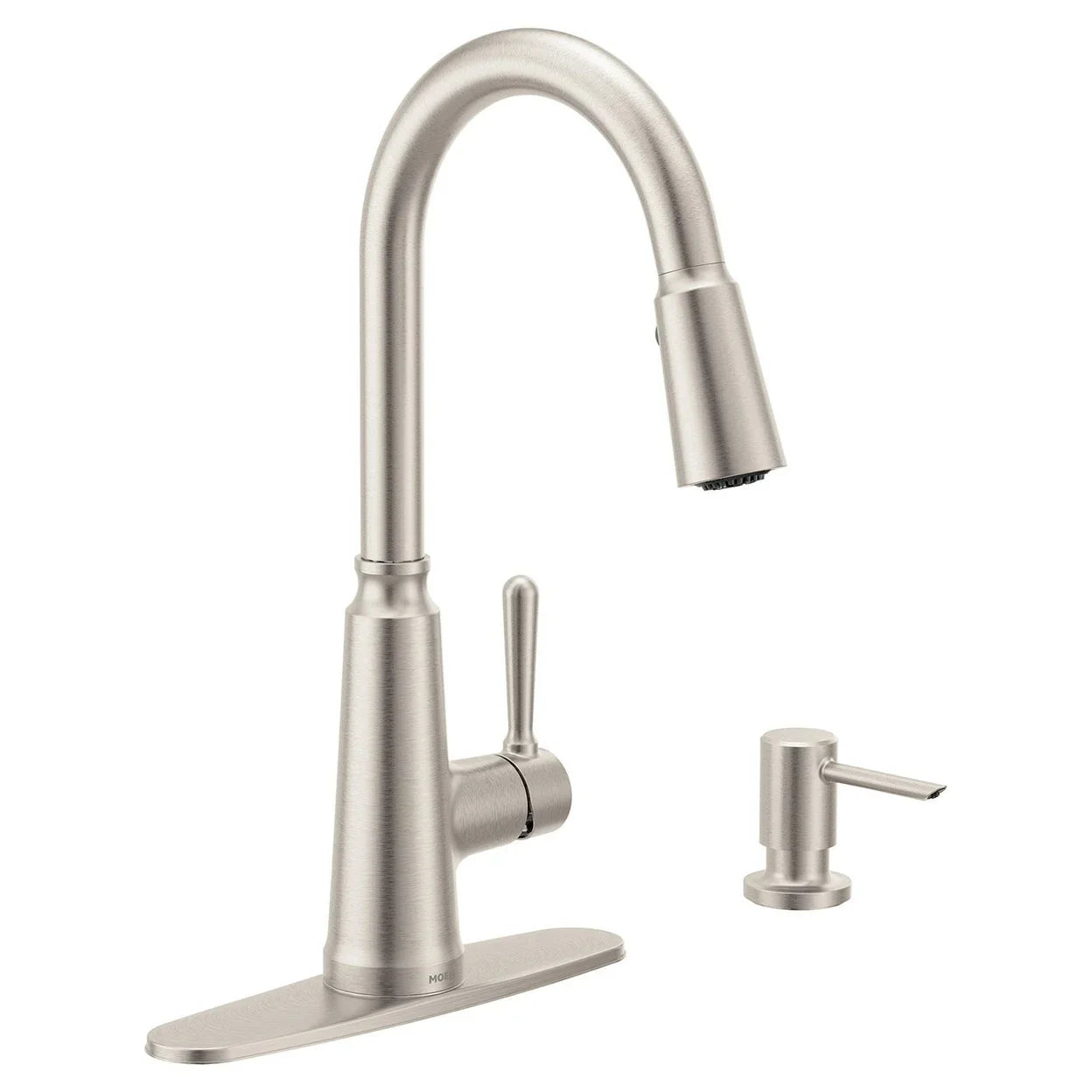 Moen Trew Spot Resist Stainless Steel Single-Handle Pull-Down Kitchen Faucet