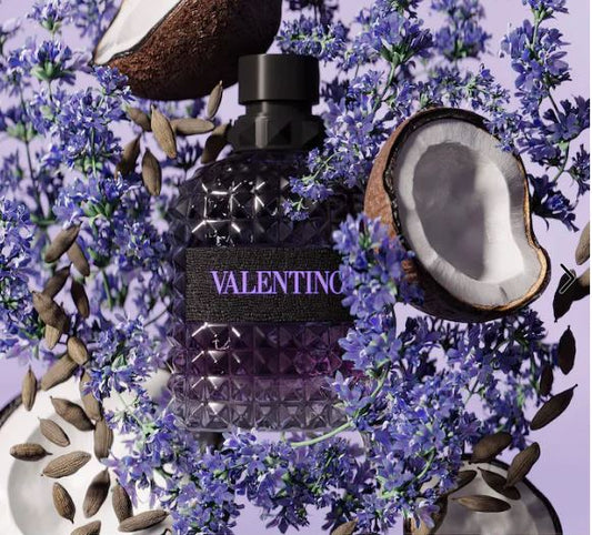 Valentino Uomo Born in Roma Purple Melancholia Eau de Toilette – Fresh Lavender Woody Fragrance for Men