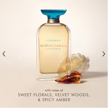 Moroccanoil  L'Originale Eau de Parfum with Sweet Florals, Velvet Woods, & Spicy Amber