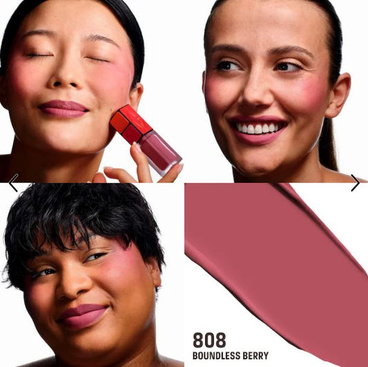 Artist Liquid Color – Waterproof Liquid Blush for Lips & Cheeks, Long-Lasting Multi-Use Tint-Color: 808 Boundless Berry - deep berry