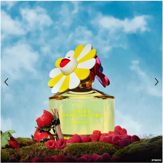 Marc Jacobs Daisy Murakami Yellow Eau de Parfum – Juicy Strawberry & Warm Cedarwood