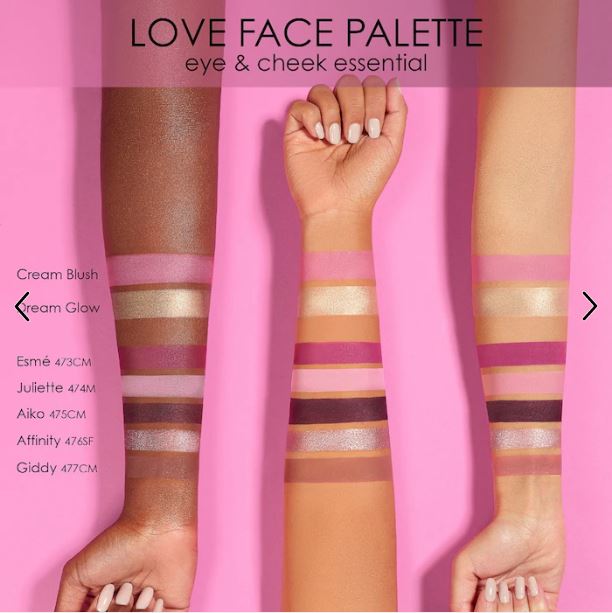 Love Face Signature Eyes & Cheeks Palette