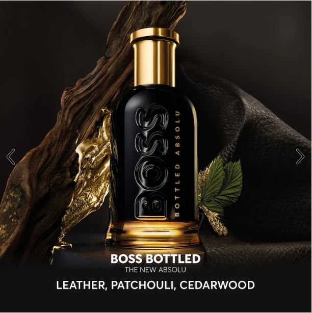 Hugo Boss BOSS Bottled Absolu Parfum Intense for Men – Leather & Cedarwood Scent