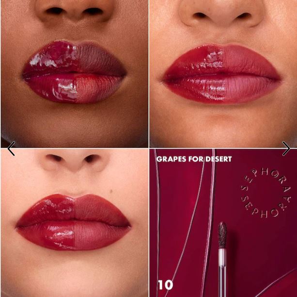 Totally Juicy Lip Tint – Juicy, Lightweight Tint-SEPHORA COLLECTION-Color: 10 Grapes For Dessert - bright burgundy