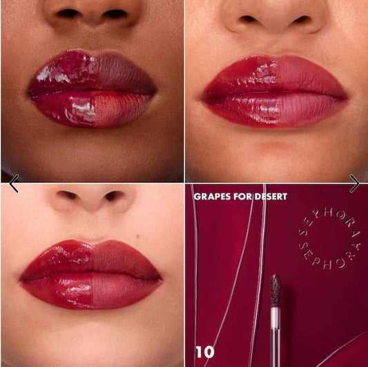 Totally Juicy Lip Tint – Juicy, Lightweight Tint-SEPHORA COLLECTION-Color: 10 Grapes For Dessert - bright burgundy