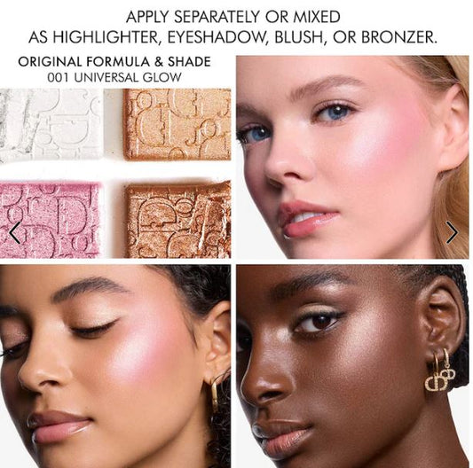 Backstage Luminous Glow Enhancing Palette-Color: 001 Universal Glow - essential highlighting shades