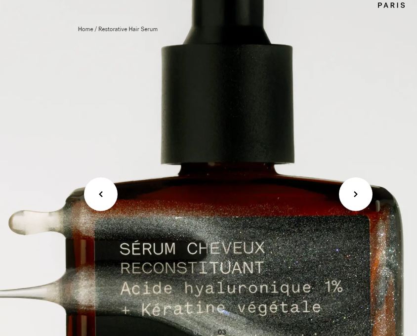 R41 — Restorative Hair Serum 1% Hyaluronic Acid + Plant Keratin