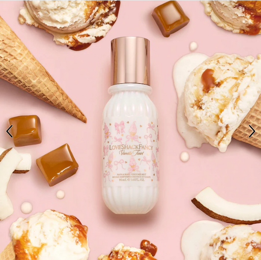 kFancy Mini Vanilla Twirl Hair & Body Perfume Mist